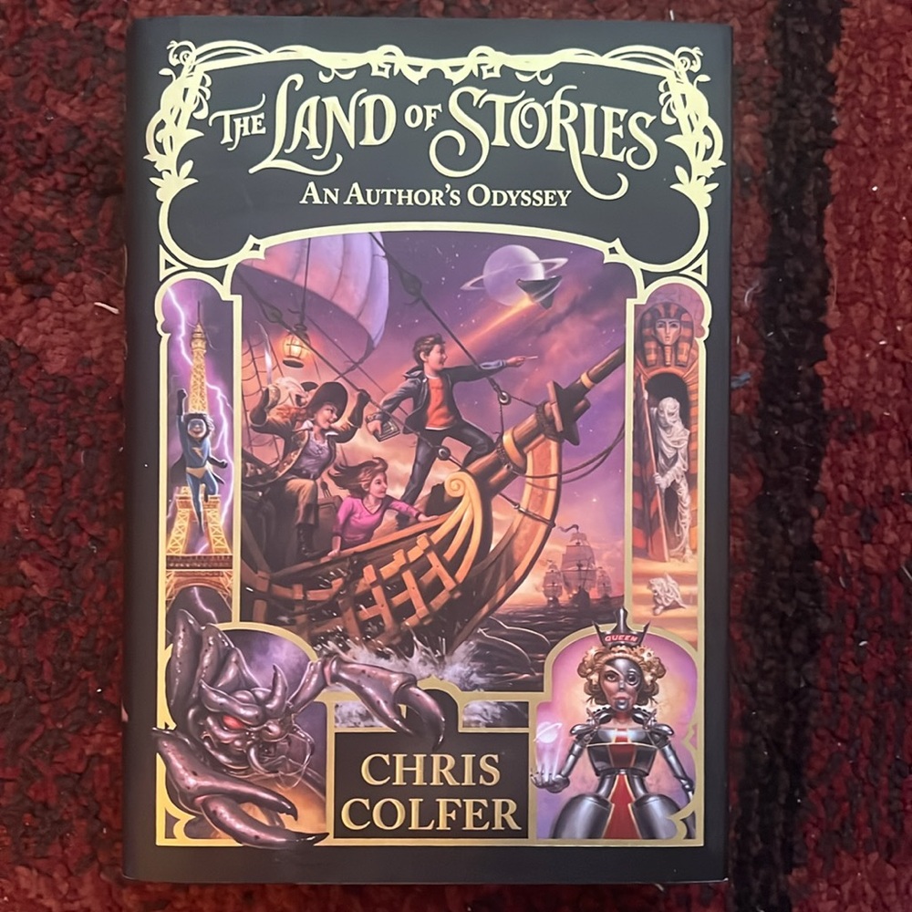 NWT: The Land of Stories An Author’s Odyssey by Chris Colfer